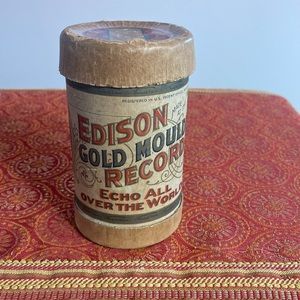 Cool retro Edison cylinder!